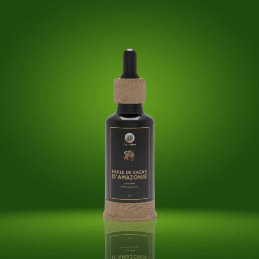 Huile de Cacay d’Amazonie 100% Pure | Anti-Âge, Éclat & Nutrition Intense 10ML