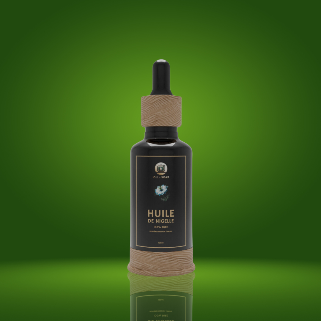 Huile de Nigelle d’Éthiopie 100% Pure | Vitalité, Immunité & Beauté Naturelle 100ML