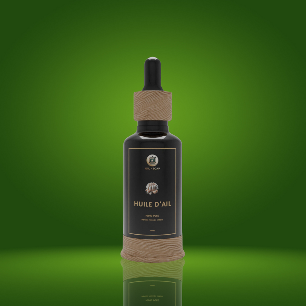Huile d’Ail 100% Pure | Vitalité, Croissance Capillaire & Bien-être Naturel 100ML