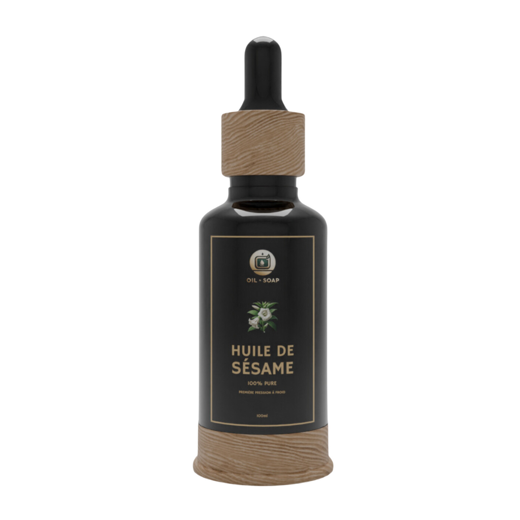 Huile de Sésame 100% Pure | Nutrition, Protection & Soin Naturel 100ML